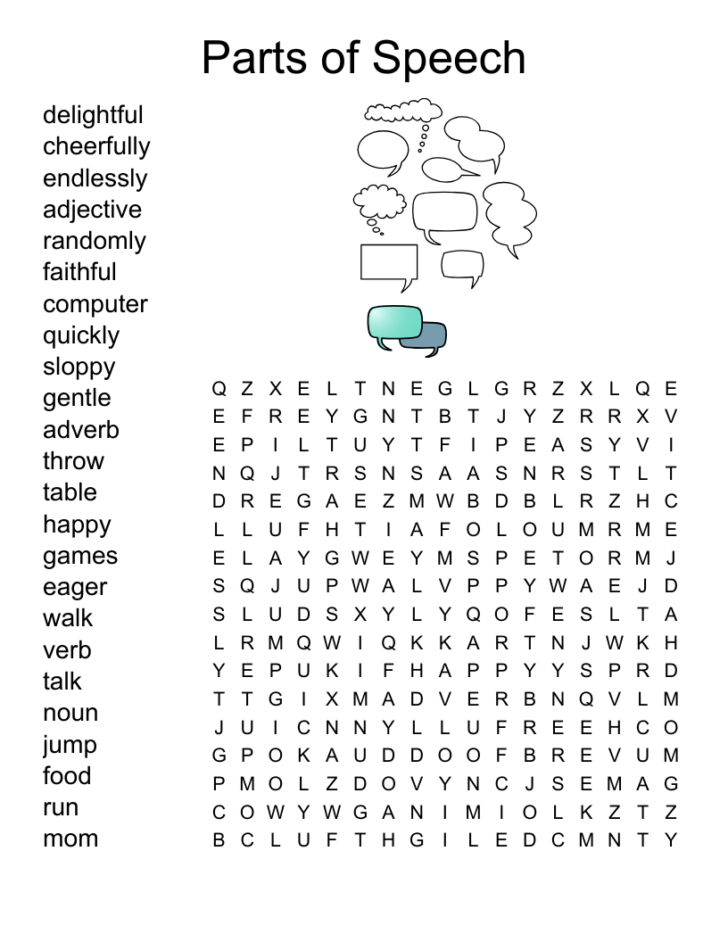 Word Search For Kids Printable 9-12