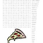 Pizza Word Search   Wordmint Throughout Free Printable Word Search Puzzles Pizza