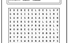 Playground Word Search – Ezpzlearn in Free Printable Word Search Worksheets For Kids