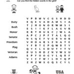 Presidents' Day Themed Word Searches • Beeloo Printable Crafts And In Usa Word Search Printable