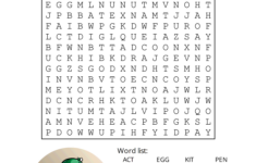 Printable 3-Letter Word Search Puzzles (Word Find) – Free regarding Grade 3 Word Search Printable