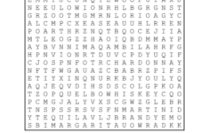 Printable Adult Word Search Puzzles (Word Find) – Free Printables in Printable Word Search Puzzles Medium