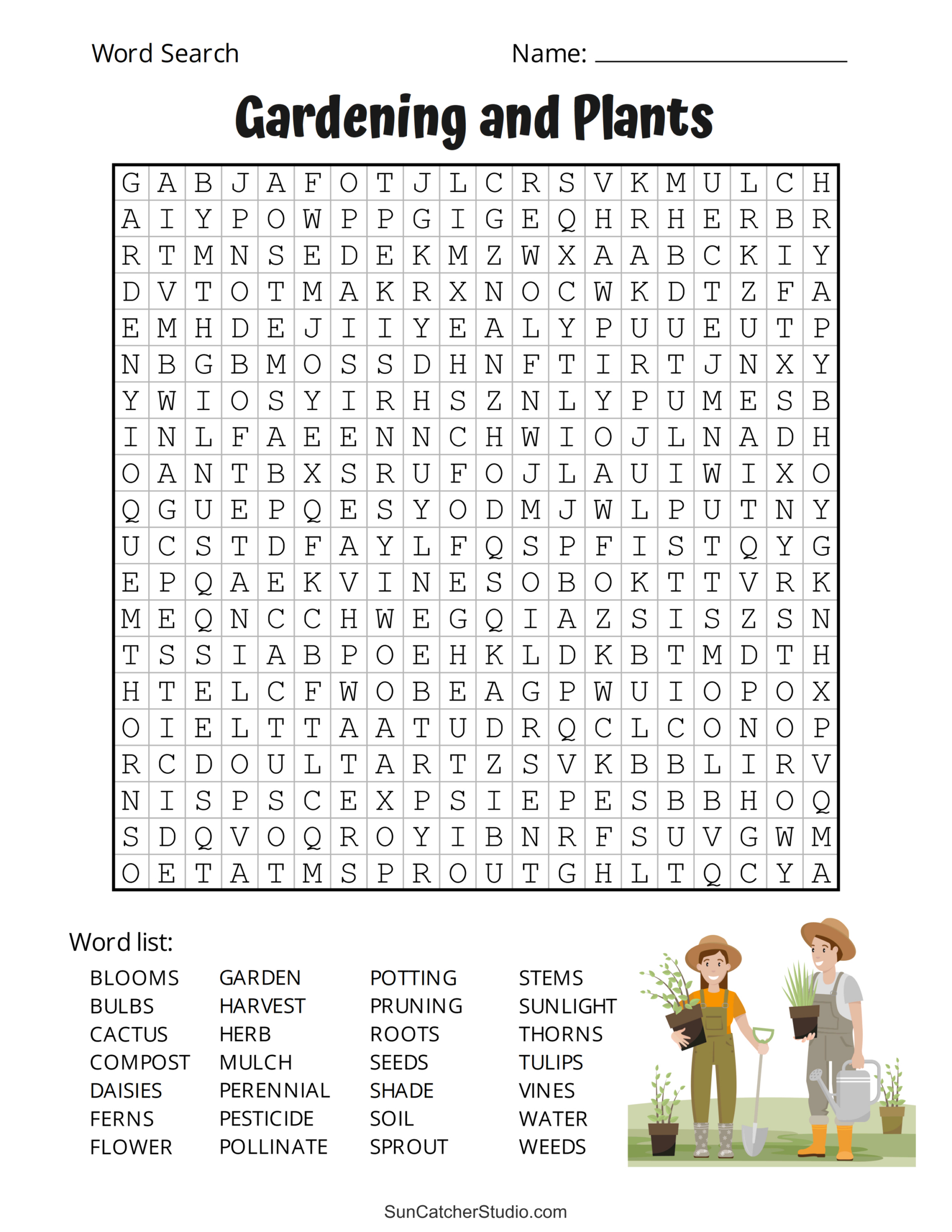 Printable Adult Word Search Puzzles (Word Find) – Free Printables with Printable Adult Word Search