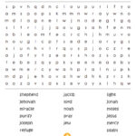 Printable Bible Word Search   Cool2Bkids Inside Printable Kindergarten Word Search Cool2Bkids