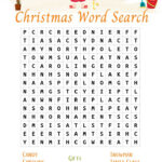 Printable Christmas July Games, Christmas In July Ideas Party For Christmas In July Find A Word Printable