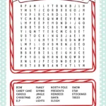 Printable Christmas Word Search   Fun Loving Families Throughout December Word Search Free Printable