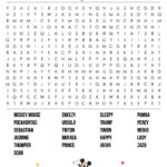 Printable Disney Word Search   Cool2Bkids Intended For Printable Disney Word Search Cool2bkids