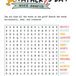 Printable Father'S Day Games   Kim Schob Within Free Printable Father'S Day Word Search