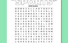 Printable Sports Word Search Puzzle - Chevron Lemon throughout Sports Word Search Puzzles Printable
