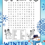 Printable Winter Word Search For 3Rd Grade   Tree Valley Academy Within Word Search For 3rd Graders Printable