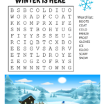 Printable Winter Word Search Puzzles (Word Find) – Free Printables Regarding Printable Word Search Winter
