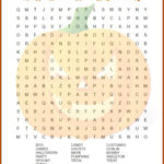 Pumpkin Halloween Word Search Printable   Etsy For Word Search Printable Halloween