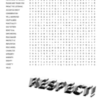 Respect Word Search   Wordmint For Printable Word Search On Respect