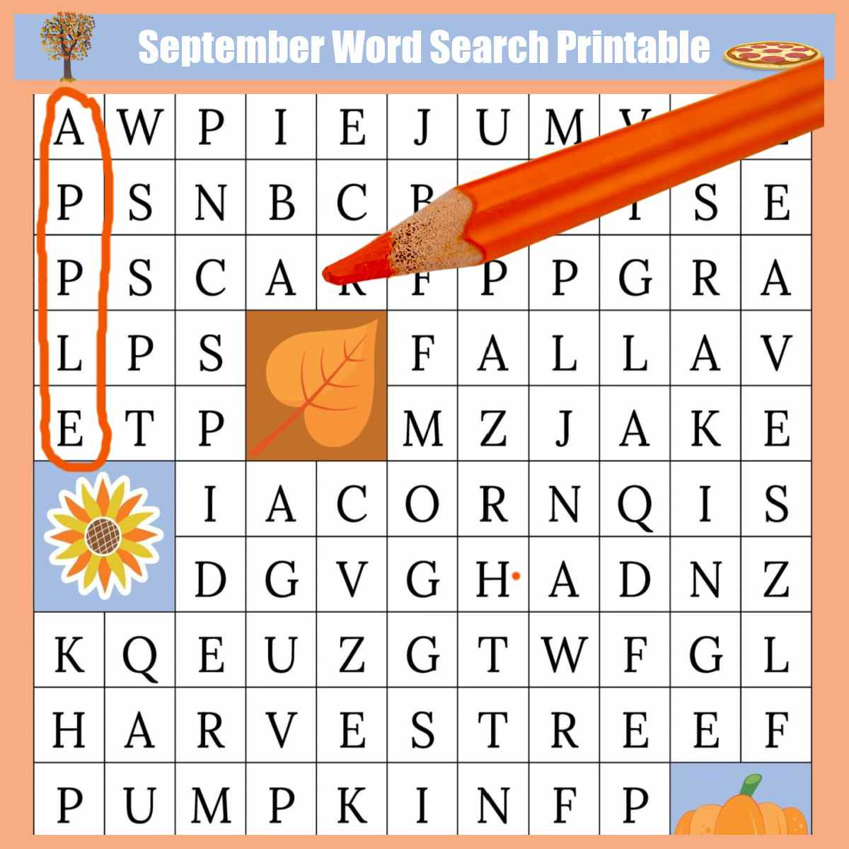 September Word Search Printable - Free National Days Word Find inside Free Printable Word Search September