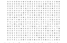 September Word Search - Wordmint throughout September Printable Word Search