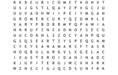 Solar System Year 7 Word Search - Wordmint throughout Word Search 7 Year Old Printable