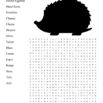 Sonic The Hedgehog Word Search   Wordmint For Sonic Word Search Printable