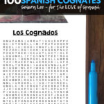 Spanish Cognates Activity   Easy Spanish Sub Plans For Spanish Word Search Answer Key