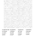 Spanish Food Word Search   Wordmint Pertaining To Spanish Word Search Puzzles Printable