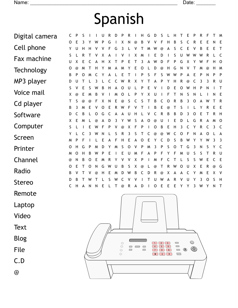 Spanish Word Search - Wordmint pertaining to Spanish Word Search Puzzles Printable