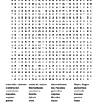 Spanish Word Search   Wordmint Regarding Spanish Word Search Puzzles Printable