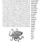 Spongebob Squarepants Word Search   Wordmint Within Spongebob Word Search Printable