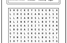 Sports Set 2 Word Search 1 – Ezpzlearn for 2Nd Grade Word Search Free Printable