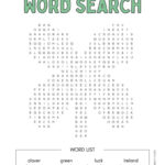 St. Patrick'S Day Word Search   Cute & Free Printables | Saturdaygift Regarding St Patricks Day Word Search Free Printable