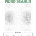 St. Patrick'S Day Word Search   Cute & Free Printables | Saturdaygift With Regard To St Patricks Day Word Search Free Printable