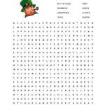 St. Patrick'S Day Word Search {Free Printable!}   Cook. Craft. Love. In St Patricks Day Word Search Free Printable