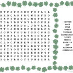 St. Patrick'S Day Word Search – Photokapi Pertaining To St Patrick Word Search Printable