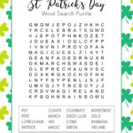 St Patrick'S Day Word Search | Skip To My Lou Pertaining To St Patrick Word Search Printable