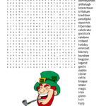 St. Patrick'S Day Word Search   Wordmint Throughout Printable St Patrick'S Day Word Search