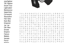 Star Wars Word Search - Wordmint with Star Wars Printable Word Search