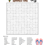 Summer Word Search (Free Printable Puzzles) – Free Printables With Regard To Free Printable Word Search Puzzles Summer