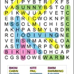 Summer Word Search Puzzles For Kids Pertaining To Free Printable Word Search Puzzles Summer Answers