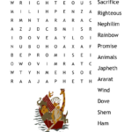 Sunday School (Noah) Word Search   Wordmint With Noah&#039;s Ark Word Search Printable
