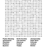 Super Bowl 50 Word Search   Wordmint With 50 Word Word Search Printable