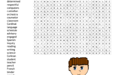 Teacher Word Search – Wordmint with Free Printable Word Search For Middle School