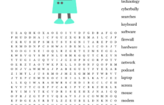 Technology Word Search - Wordmint with regard to Technology Word Search Printable