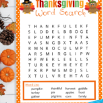 Thanksgiving Word Search Free Printable Within Word Search Printable Thanksgiving