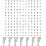 The Beach Word Search   Wordmint Within Beach Word Search Printable