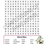The Best Free Nature Word Search Printable Pertaining To Printable Word Search Nature