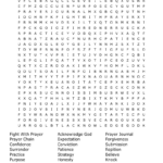 The Power Of Prayer Word Search   Wordmint Throughout Printable Word Search About Prayer