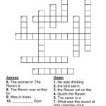 The Raven Word Search   Wordmint Inside Free Printable Word Search Puzzles The Raven