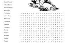 Types Of Dogs Word Search - Wordmint with regard to Printable Word Search About Dogs