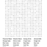 Types Of Soda & Drinks Word Search   Wordmint Pertaining To Printable Word Search Examples