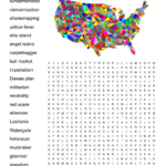 U.s. History Vocabulary Word Search   Wordmint For US History Word Search Printable