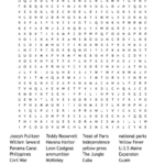 U.s. History Word Search   Wordmint Within US History Word Search Printable