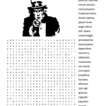 U.s. History Word Search   Wordmint Within Word Search History Printable